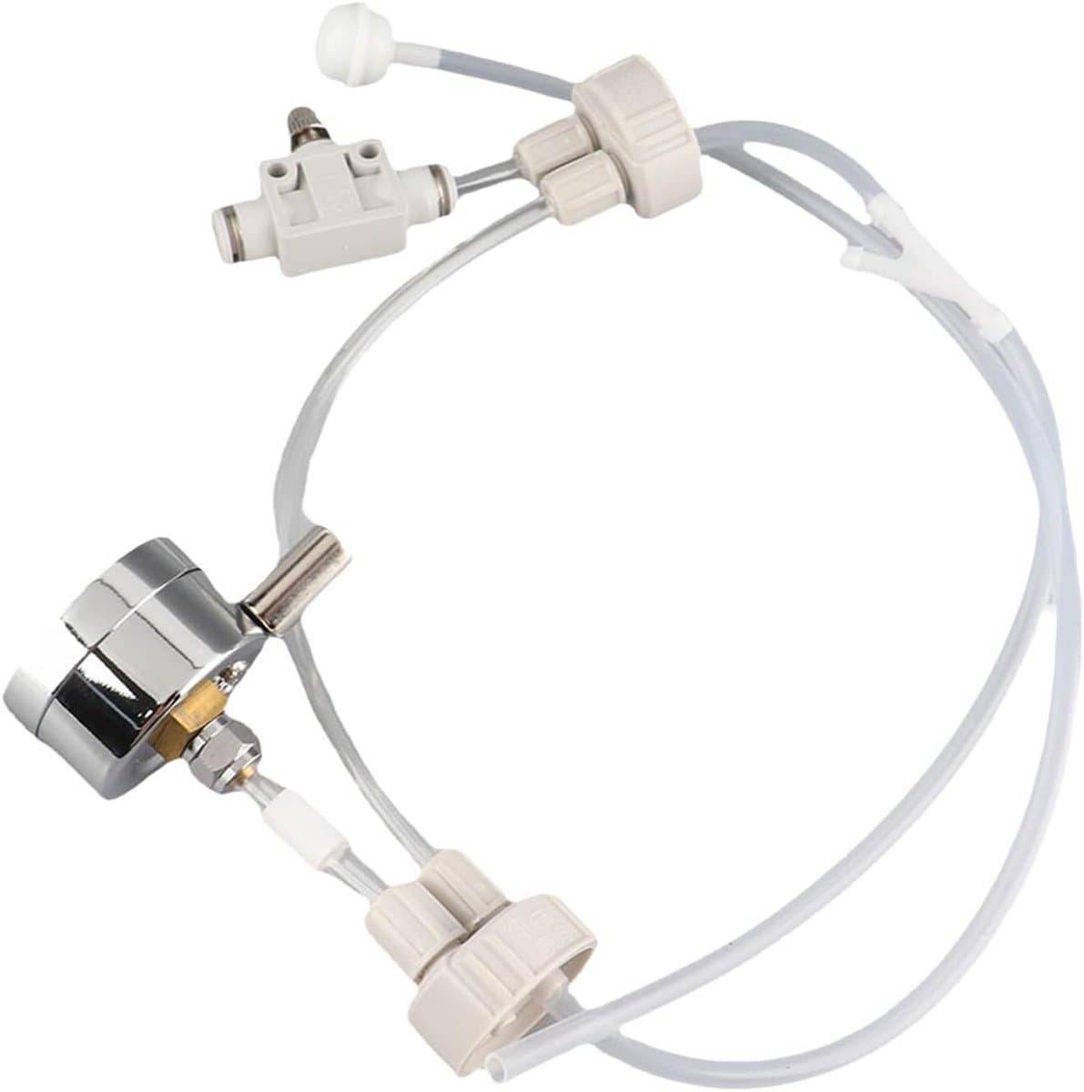 Aquarium CO2 Regulator voor Planten - DIY Carbon Dioxide Generator met Tube, Valve en Gauge voor Optimaal Groei