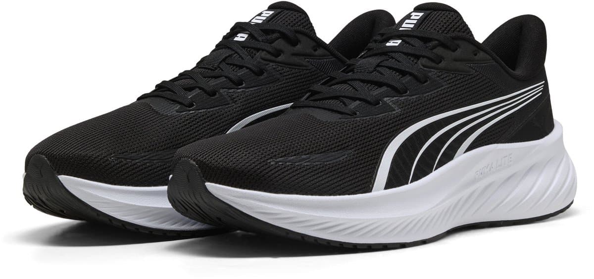 PUMA Pounce Lite 2 Unisex Sportschoenen - PUMA Black-PUMA White