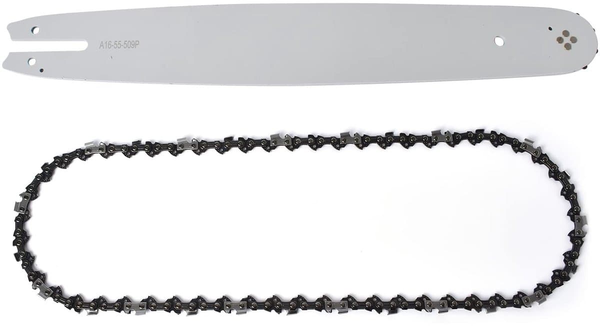 Golden crown - Zaagketting - 16 Inch - Geschikt voor Diverse Tuinmachines - Gidsstaaf - Hoogwaardige Kwaliteit - Voor Tuinonderhoud - Geschikt voor Stih...