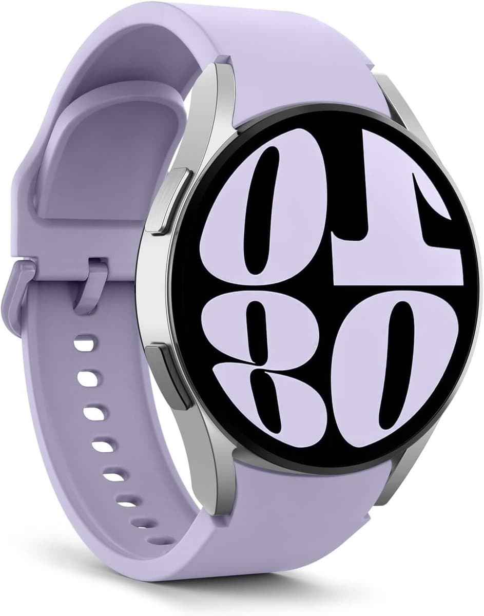 Zachte Silikonengordel voor Samsung Galaxy Watch 7, 6, 5 en 4 - Vervangband 40 mm, 44 mm, 43 mm, 47 mm, Waterdicht en Zweetbestendig, Comfortabele Polsband voor Sport en Dagelijks Gebruik