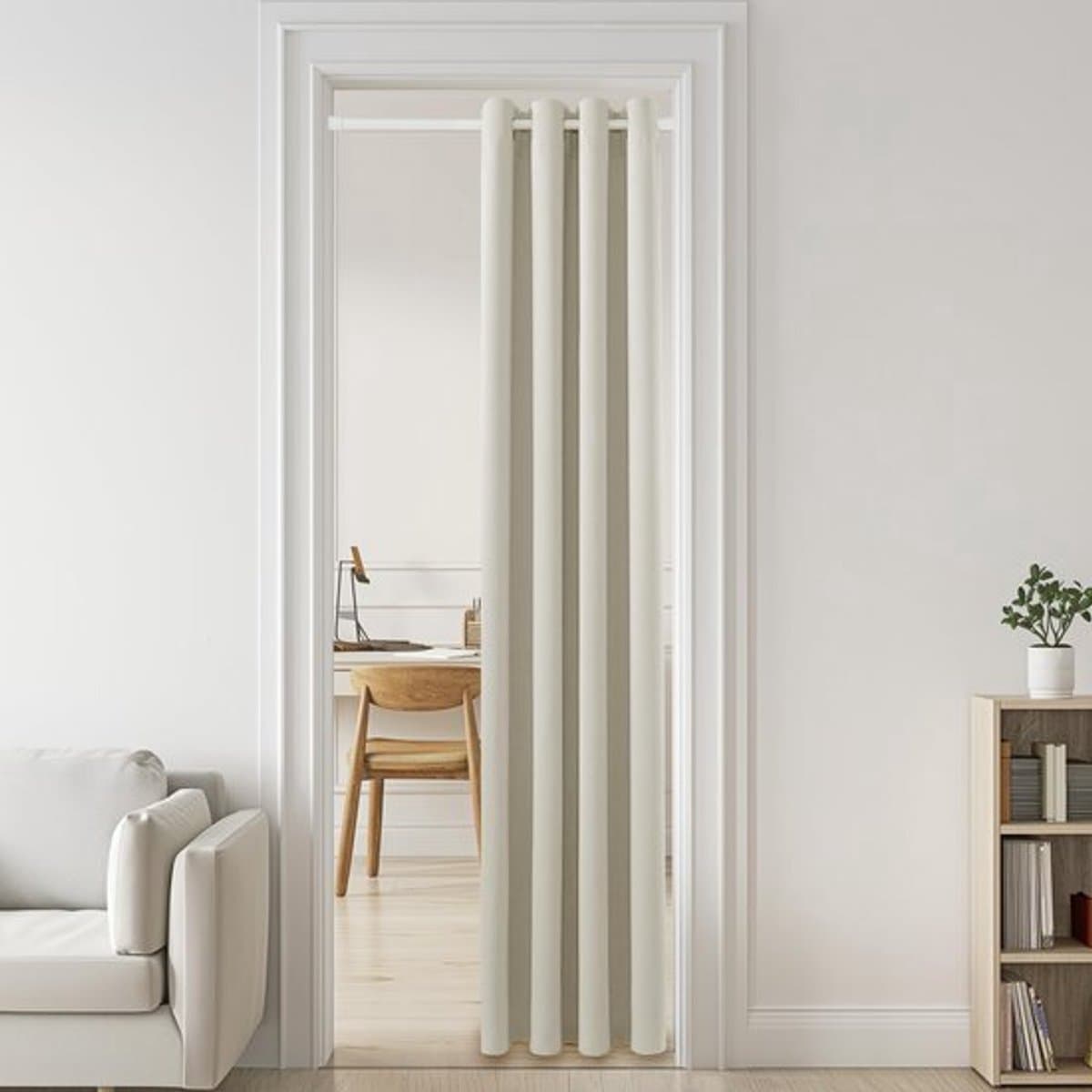 Dailygoods- Deurgordijn Uittrekbaar - Telescoopstang 45-130 cm