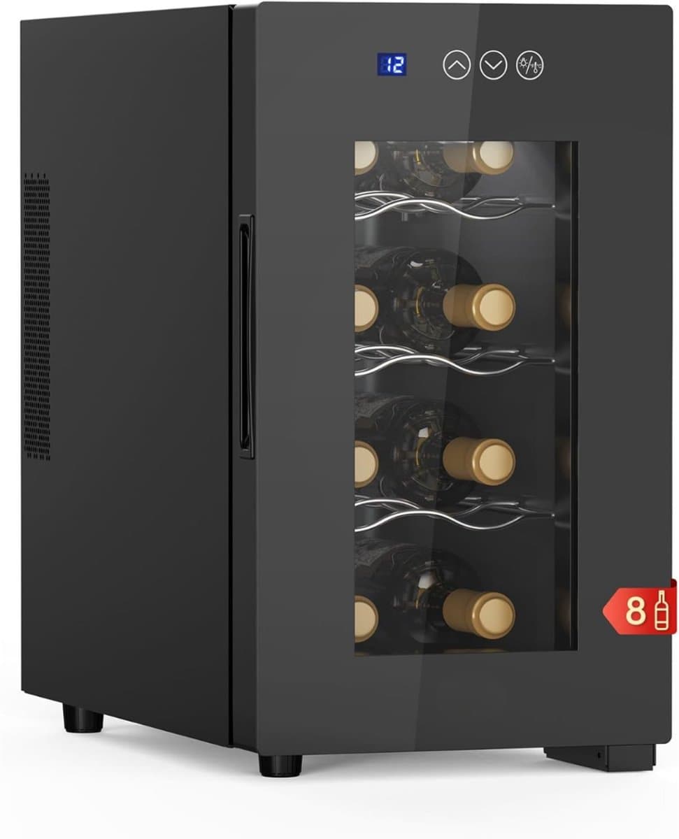 SVN® Mini vriezer - Diepvries - 33L - [Energieklasse E] - Zwart - 52cm x 28cm x 48cm