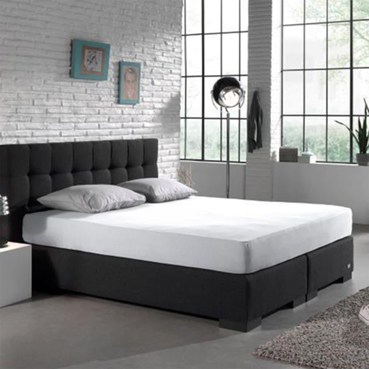 Dreamhouse Dubbel Jersey Hoeslaken – 190/200x220/230 – Wit – Lekker Zacht