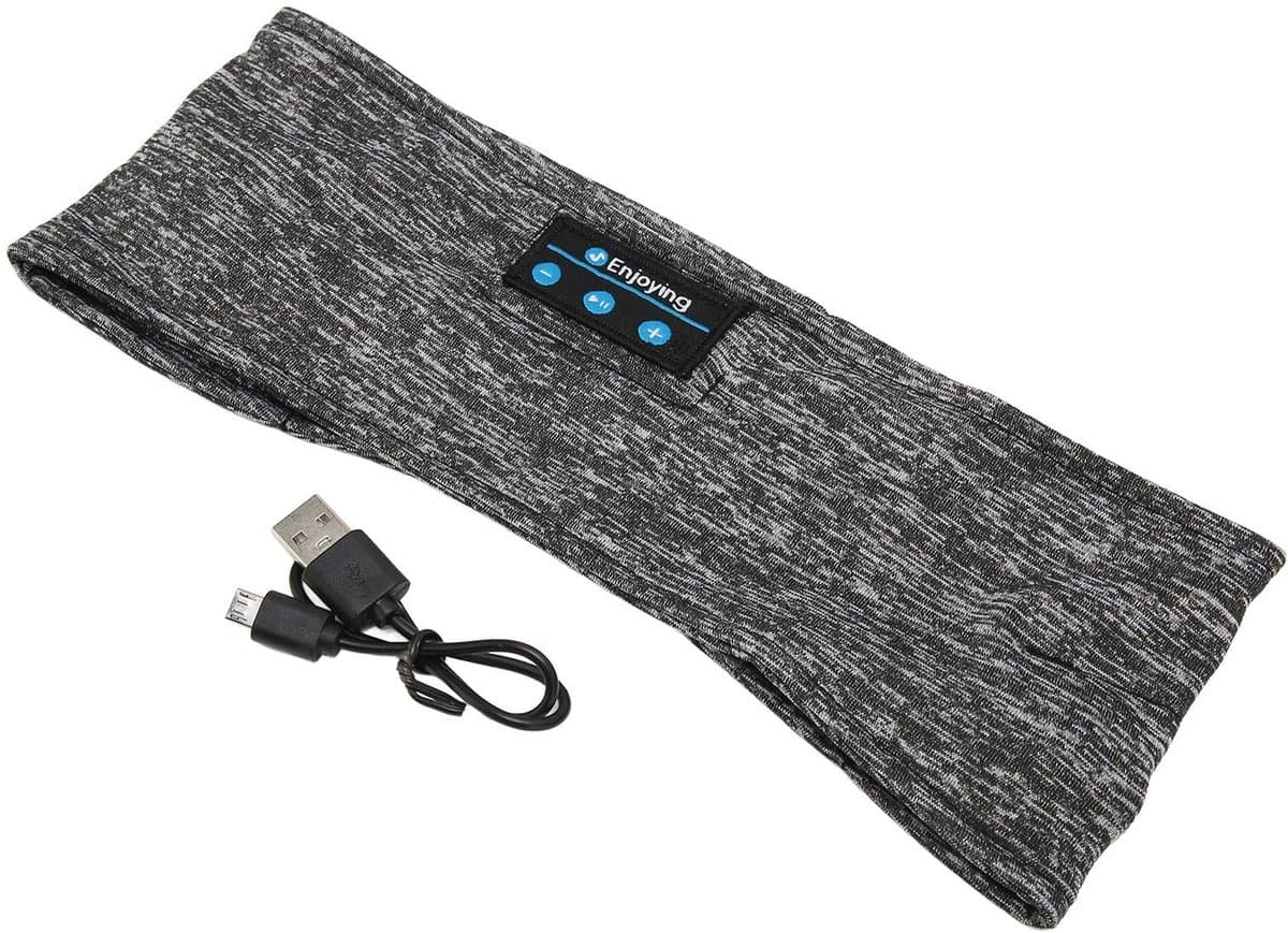 NTHProducts - Wireless Sleep Headphones - Ultra-dunne Stereo - Ideaal voor Slaaptraining - One Size - Bluetooth Hoofdband - Comfort voor Volwassenen - ...