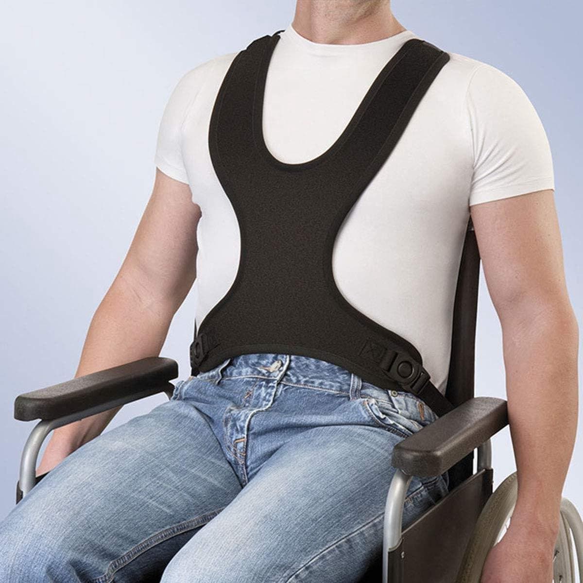 Technisch vest harnas - Bekkenbrace - Sportblessure preventie - Neopreen 3mm gevormd - 21-35 CM