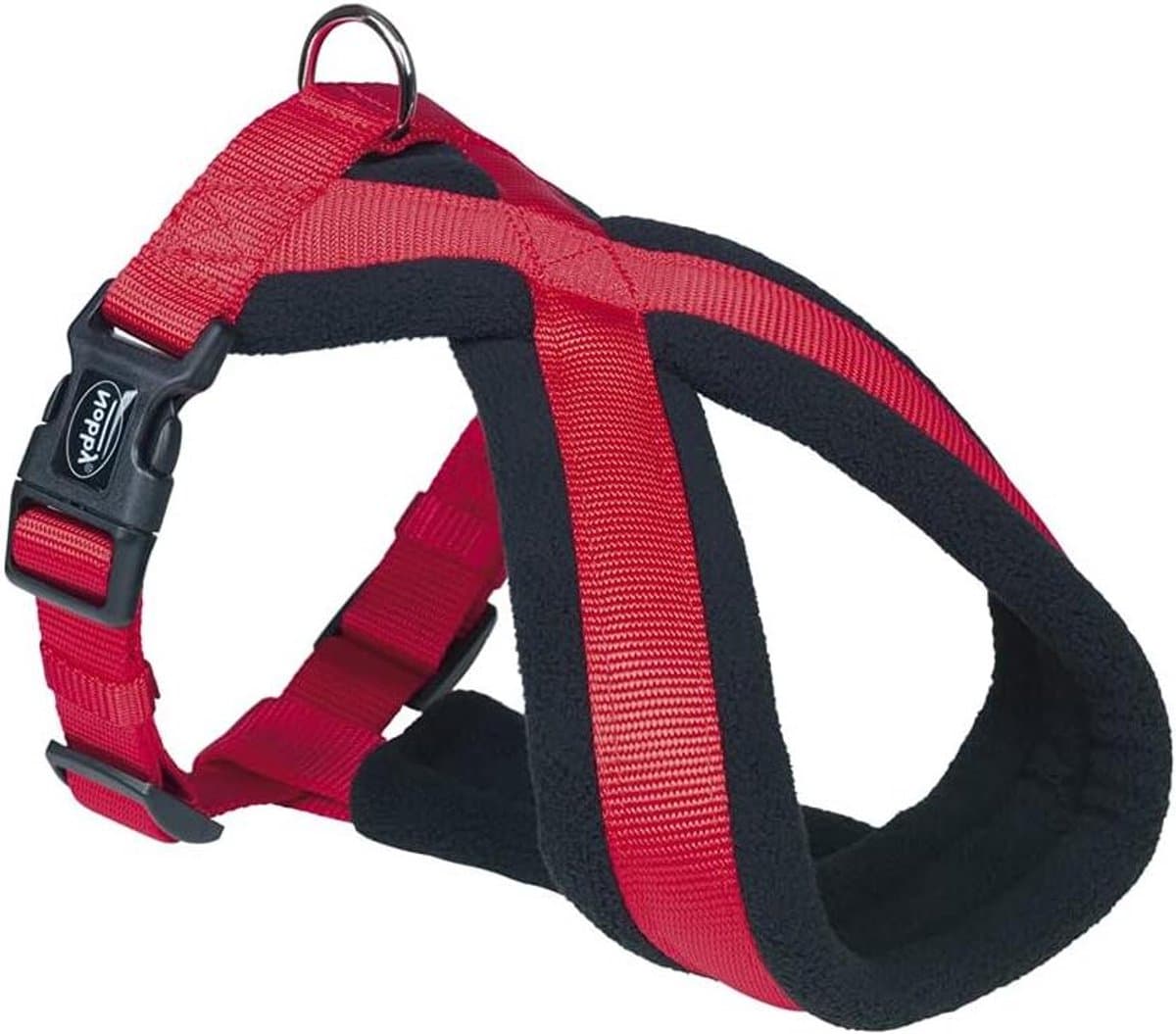 Honden Tuigje - Comfort Harnas - Veilig Wandelen - Zachte Voering - 60-90 cm - Rood