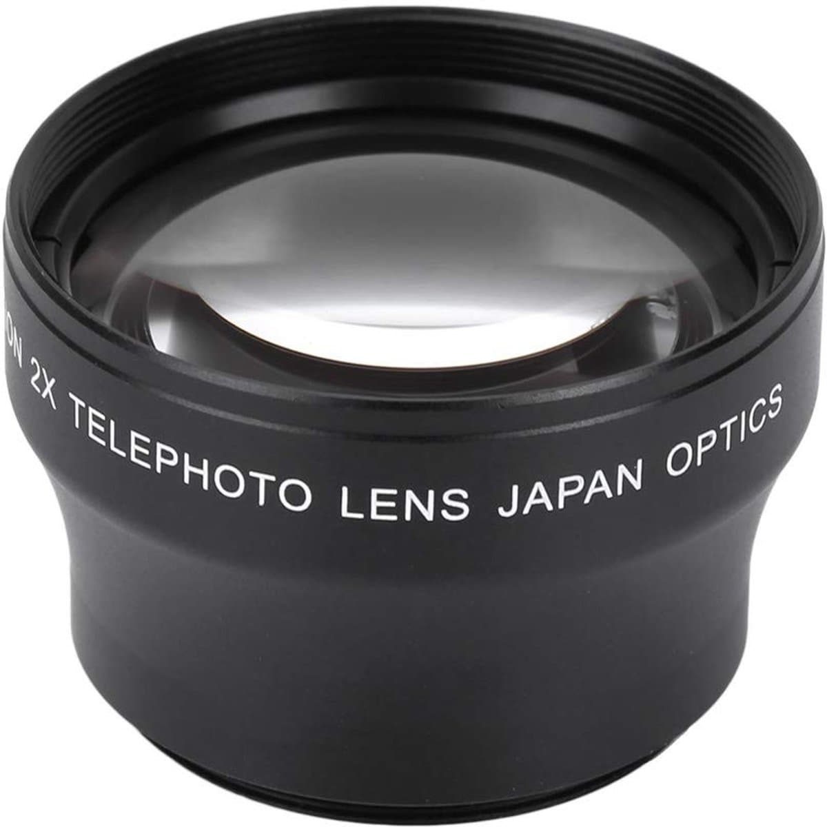 Dailygoody - Telelens - 37 mm - Verhoog je zoomkracht - Zwart - High-definition - Eenvoudig te installeren - Geschikt voor camera's met 37 mm lensdr