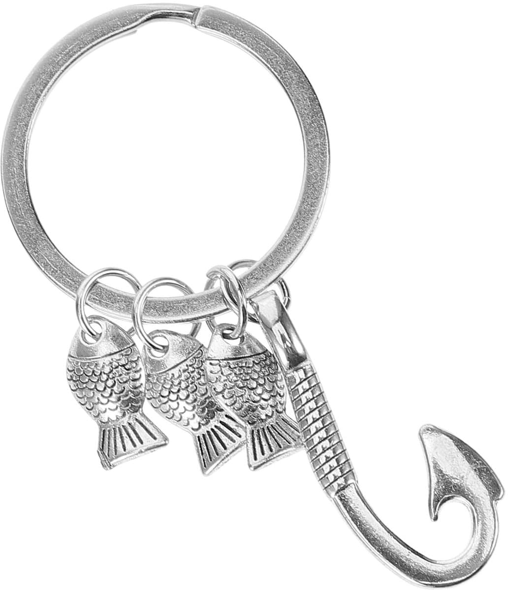 aladdien - Vissen Sleutelhanger - Creatieve Visknoop - Perfect voor Vaderdag - Decoratie Sleutelhanger - Origineel Geschenk voor Mannen - Uniek Cade...