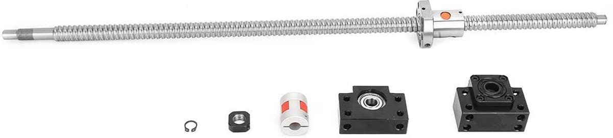 Allecto - Convection Screw - Roestvrijstalen Bal Schroef - 600mm - Voor CNC en 3D Printers - Precisie en Duurzaamheid - Geschikt voor Diverse Toe