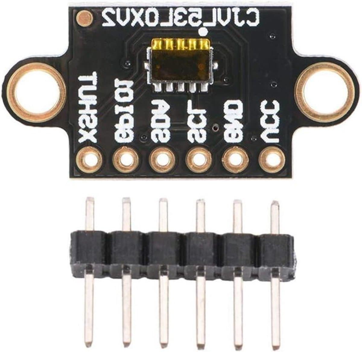 Afstandssensor Module - VL53L0X Sensor - Afstand Meten - Time-of-Flight Technologie - 2 meter bereik - Groen