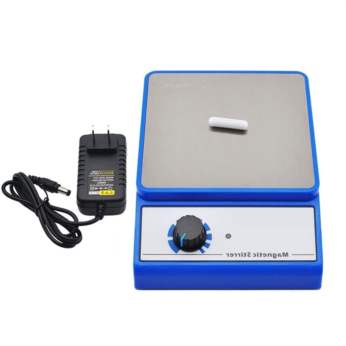 Magnetische Roerder - Magneetmixer Lab - Vloeistoffen Mengen - Grote Capaciteit - 3000 ml - Zilver