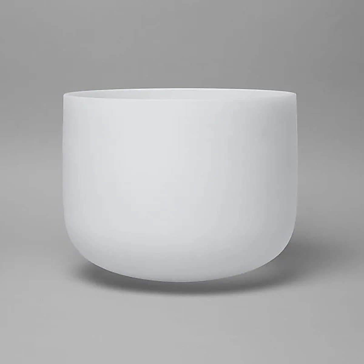 Kristallen klankschaal C#-toon + tas - 25 cm