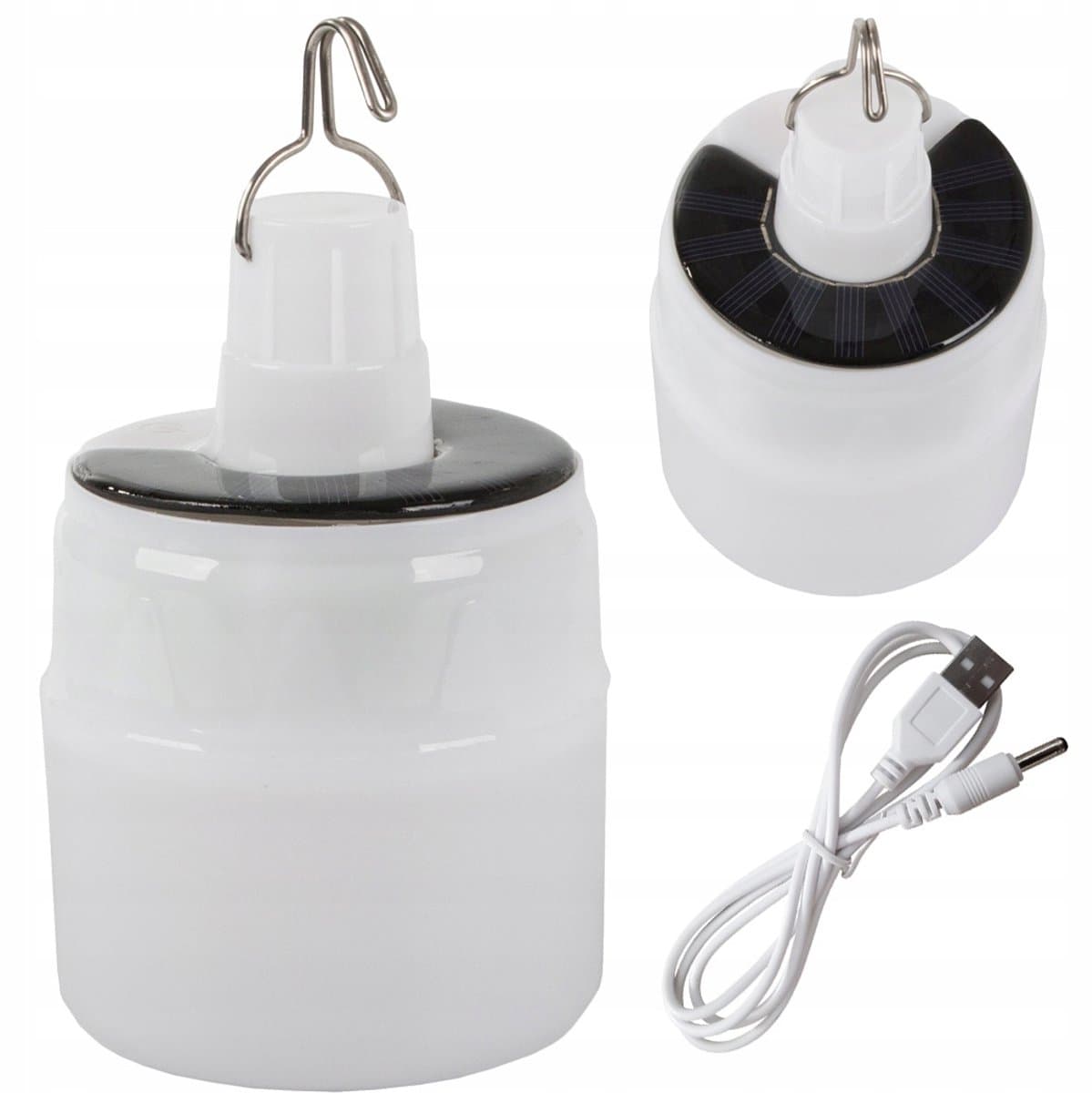 Pingyang Rongrong - Campinglamp LED - Oplaadbaar - USB en Zonnepaneel