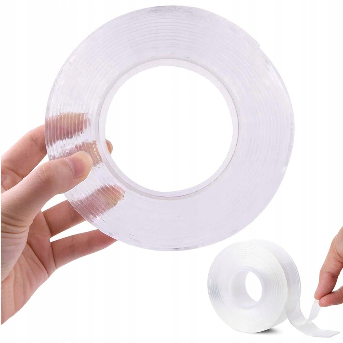 Pingyang Rongrong Handicraft Factory - Dubbelzijdige Nano Tape - 3m - Transparant - Herbruikbaar
