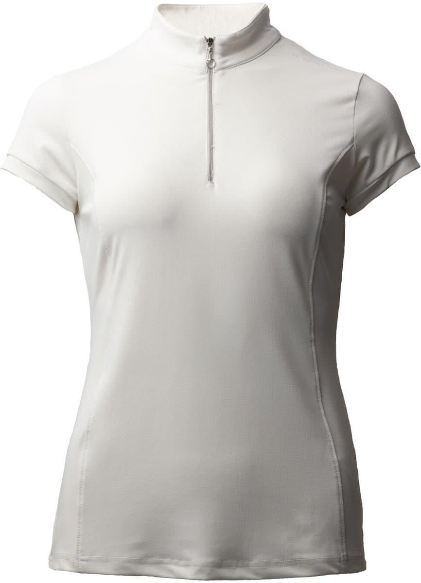 Horze Mina dames trainingsshirt , White, 40
