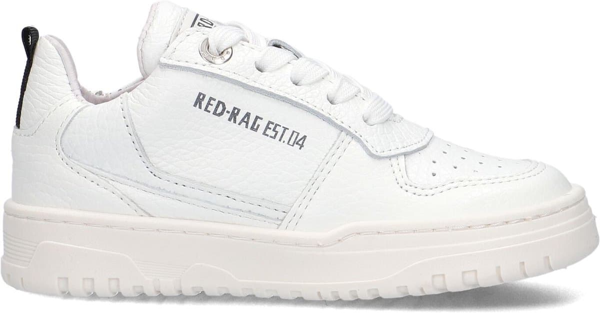 Red-Rag 13901 Sneakers Jongens - Leren Sneaker - Wit - Maat 30
