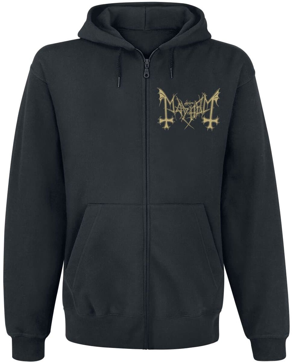 Mayhem Daemon Heren Vest met capuchon - zwart - XXL