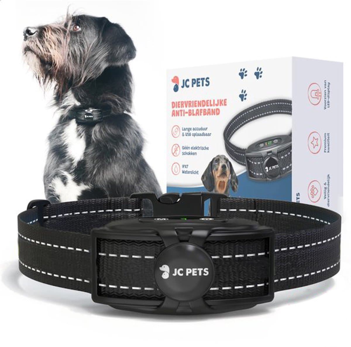 Anti Blafband - Blafband Voor Honden - Oplaadbaar - Anti Blaf Apparaat - Blafband
