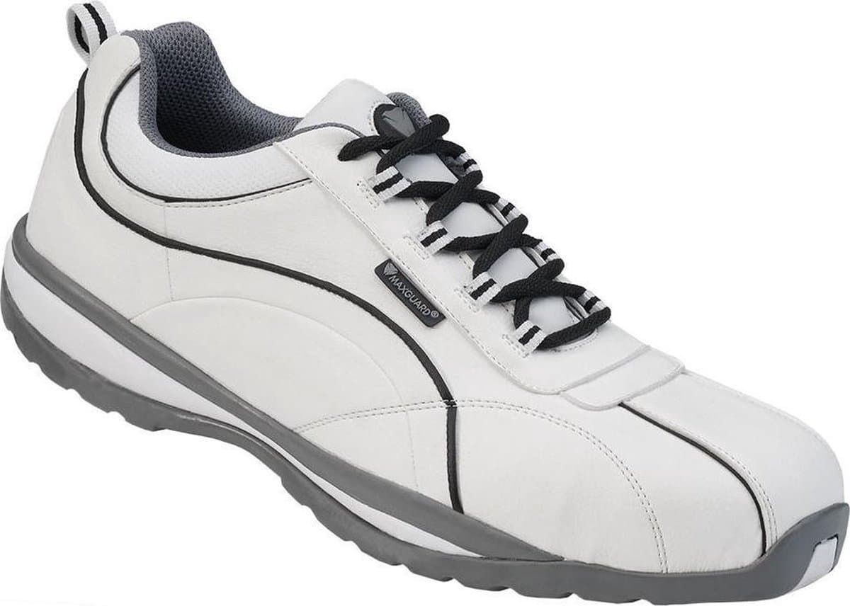 Safety jogger Maxguard - levi L340N - sportive werksneaker - S3 SRC-ESD - Wit - 44