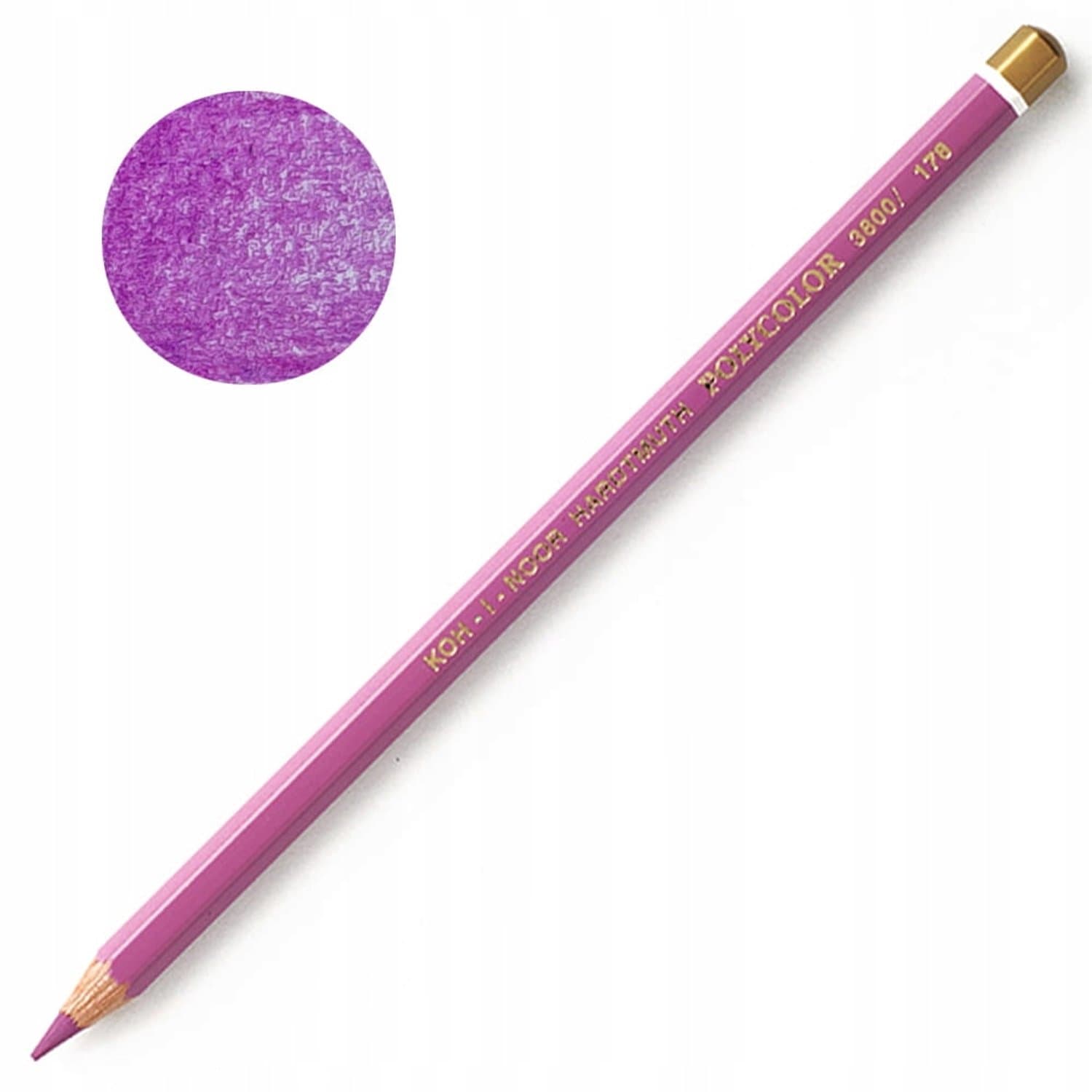 Koh-I-Noor Polycolor Tekenpotlood 178 Roodpaars