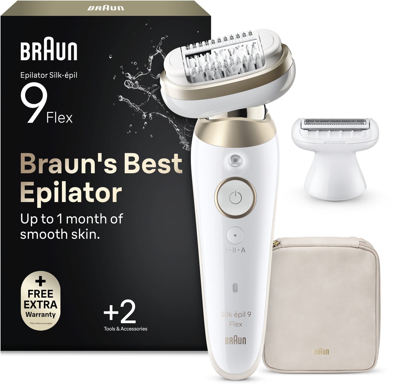 Braun Silk-epil 9 Flex 9-030 3D Goud