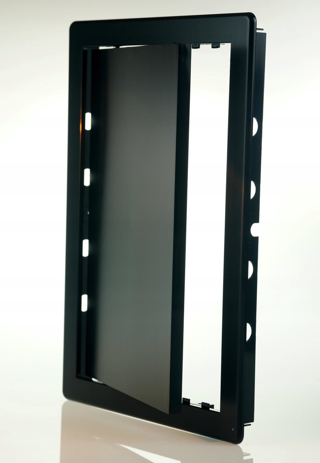 Toegangsdeur 30x40 cm ABS Zwart Klik-klak Systeem