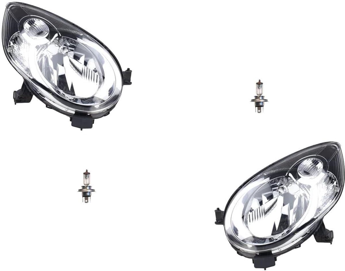 Koplampen halogeen geschikt voor Citroen C1 06/2005- met H4 als set Links Rechts