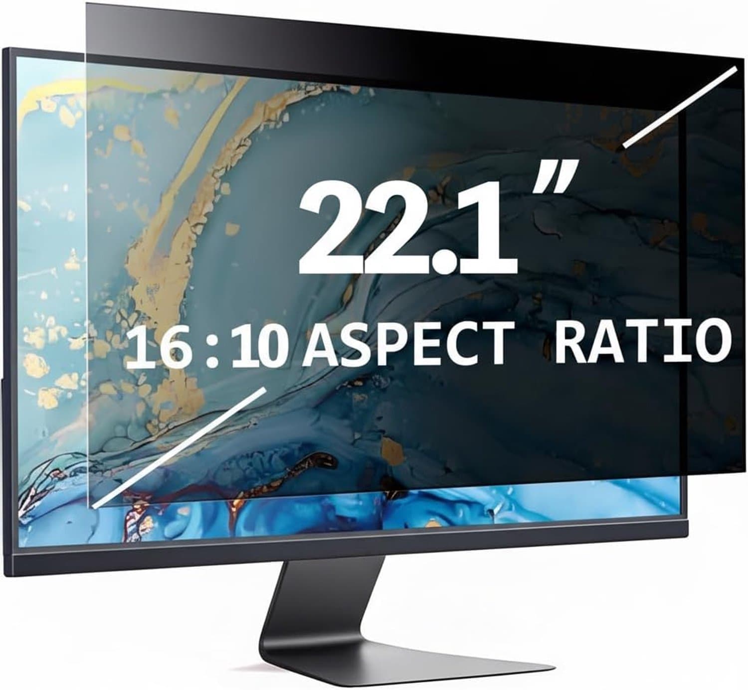 22 inch computer privacy scherm, 16:10 aspect ratio Widescreen monitor