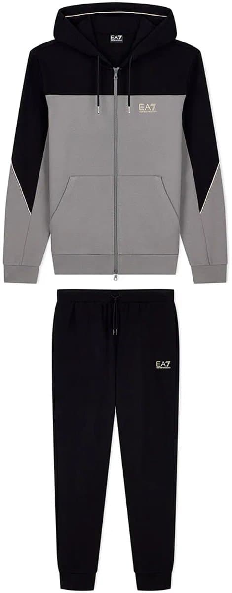 Ea7 Emporio Armani 7m002411_af10377 Trainingspak Zwart,Grijs XL Man