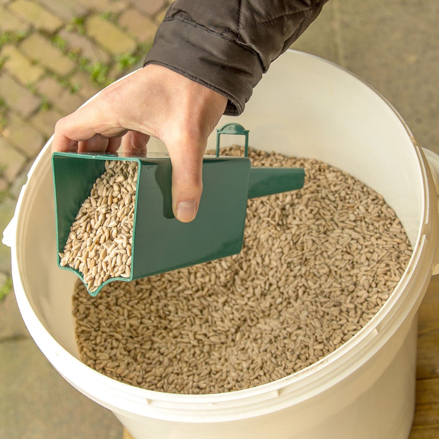 CJ Wildlife - Voerschep en trechter - Groen