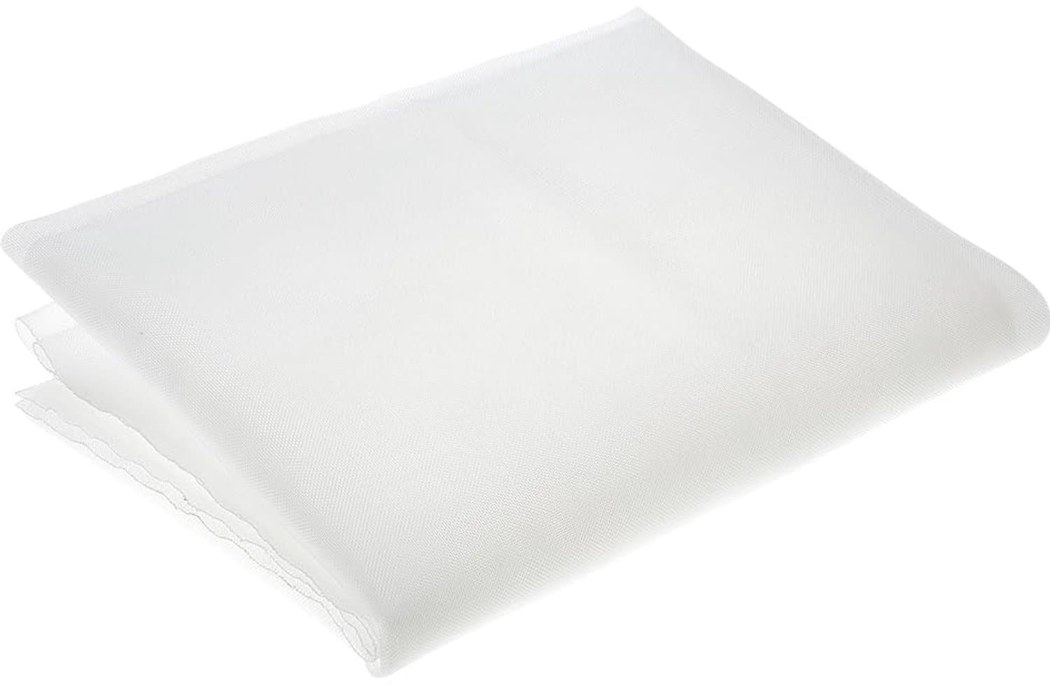BENECREAT 2 x 1 m fijn nylon filternet, wit mesh-filter, geweven net, kleur nylon filterweefsel, filterdoek voor thuisbrouwen (30 net)