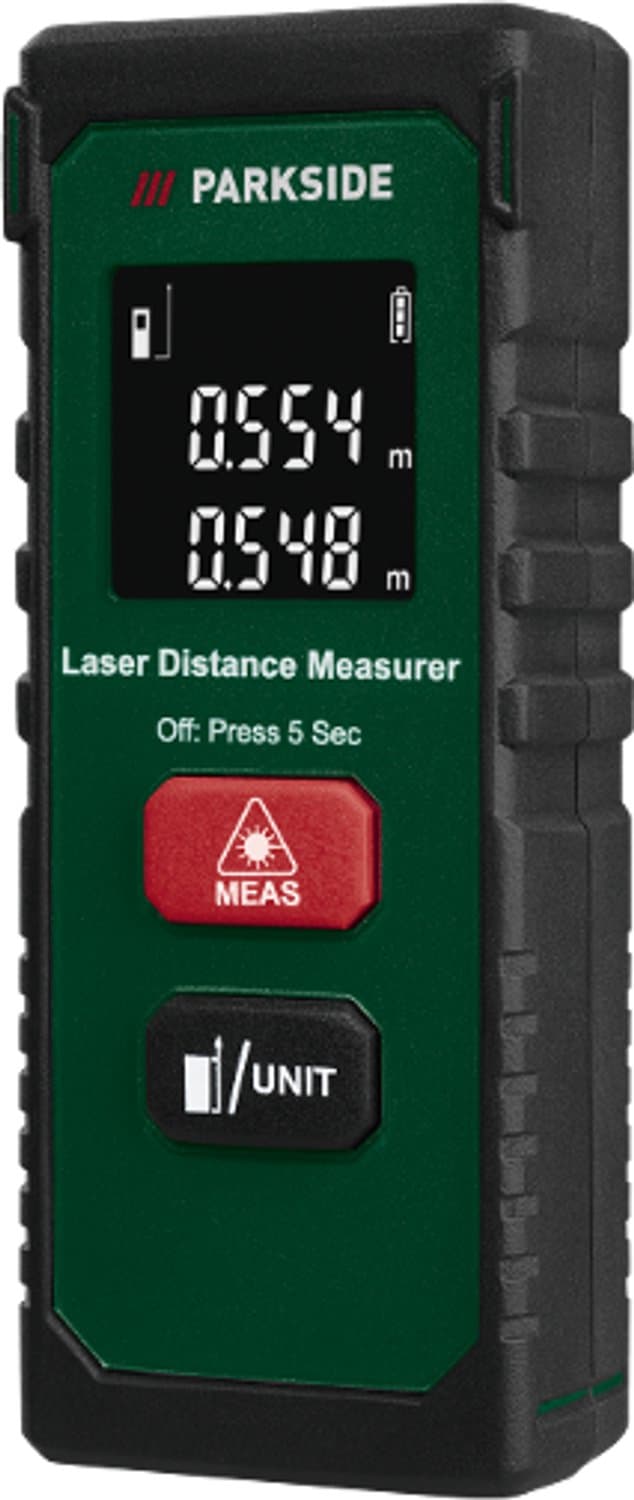 Parkside - laserafstandsmeter - 50m - inclusief batterijen