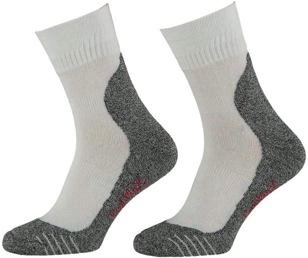 Xtreme - 6-Pack - Sportsokken - Coolmax - Anti-Blaren - Heren / Dames - wit - 39-42 - 122741000