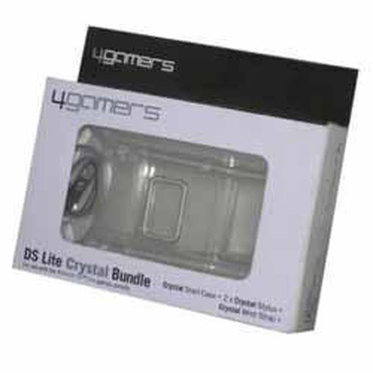 4 gamers Crystal Bundle voor de Nintendo DS Lite
