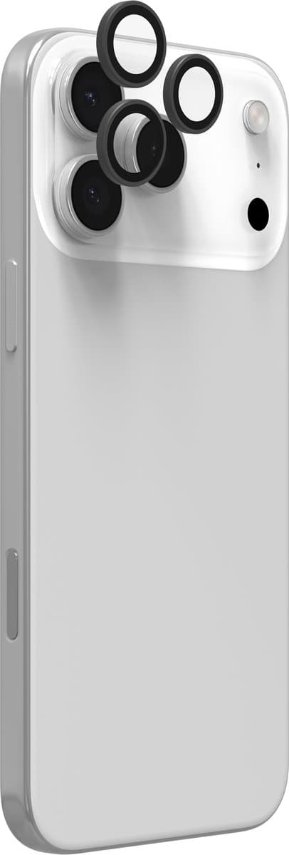 ZAGG InvisibleShield iPhone 17 Pro / iPhone 17 Pro Max camera protector zilver