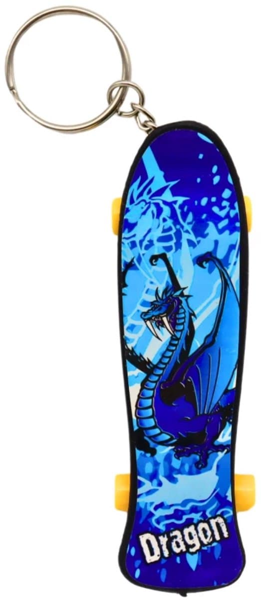 Sleutelhanger Vingerskateboard – Design 4 – Mini Fingerboard Speelgoed – Stoer Finger Skateboard voor Thuis of Onderweg