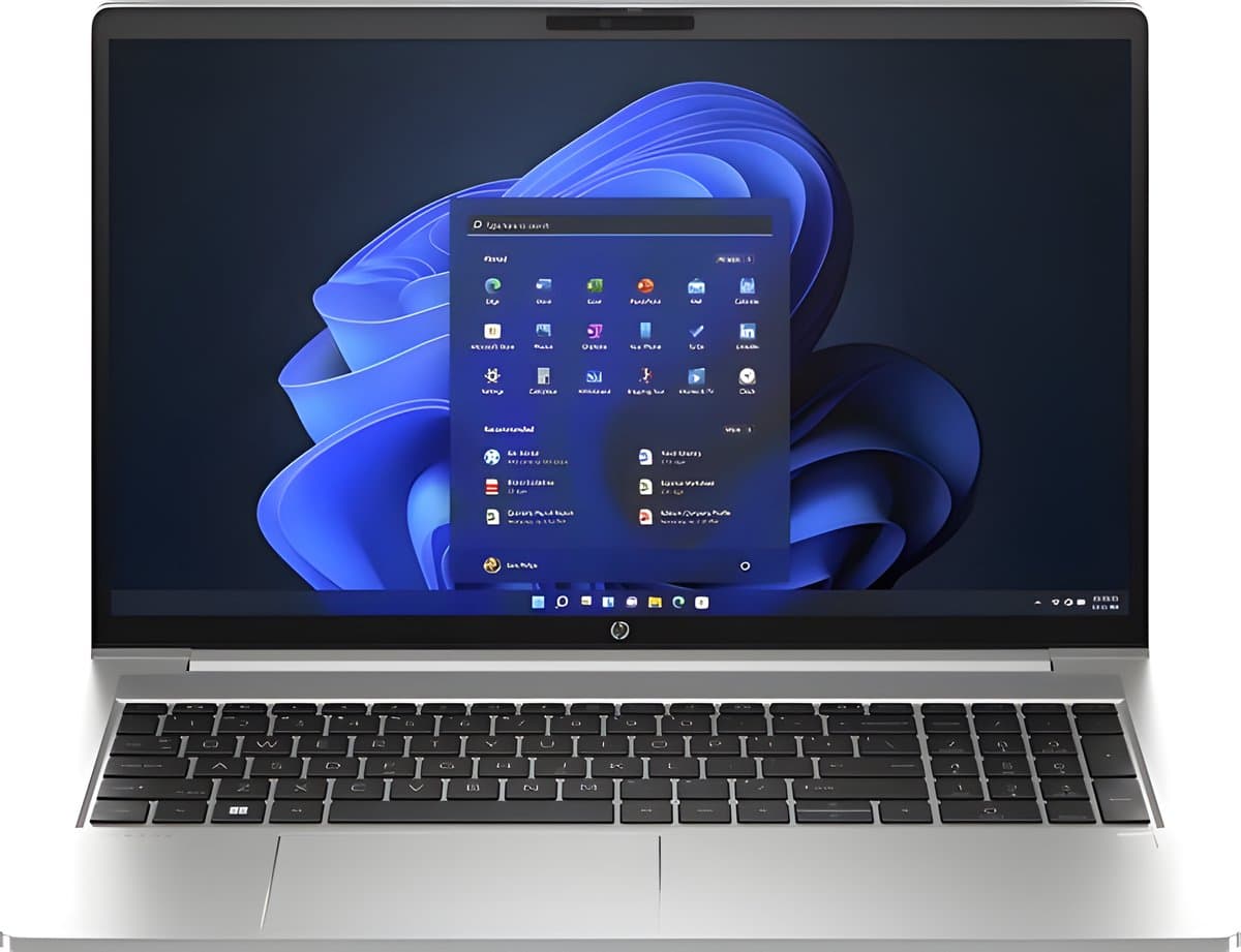 HP ProBook 450 G10 laptop met Intel Core i5-1335U, 39,6 cm (15,6") Full HD, 16 GB DDR4-SDRAM, 512 GB SSD, Wi-Fi 6E (802.11ax), Windows 11 Pro, zilver - QWERTY-toetsenbord