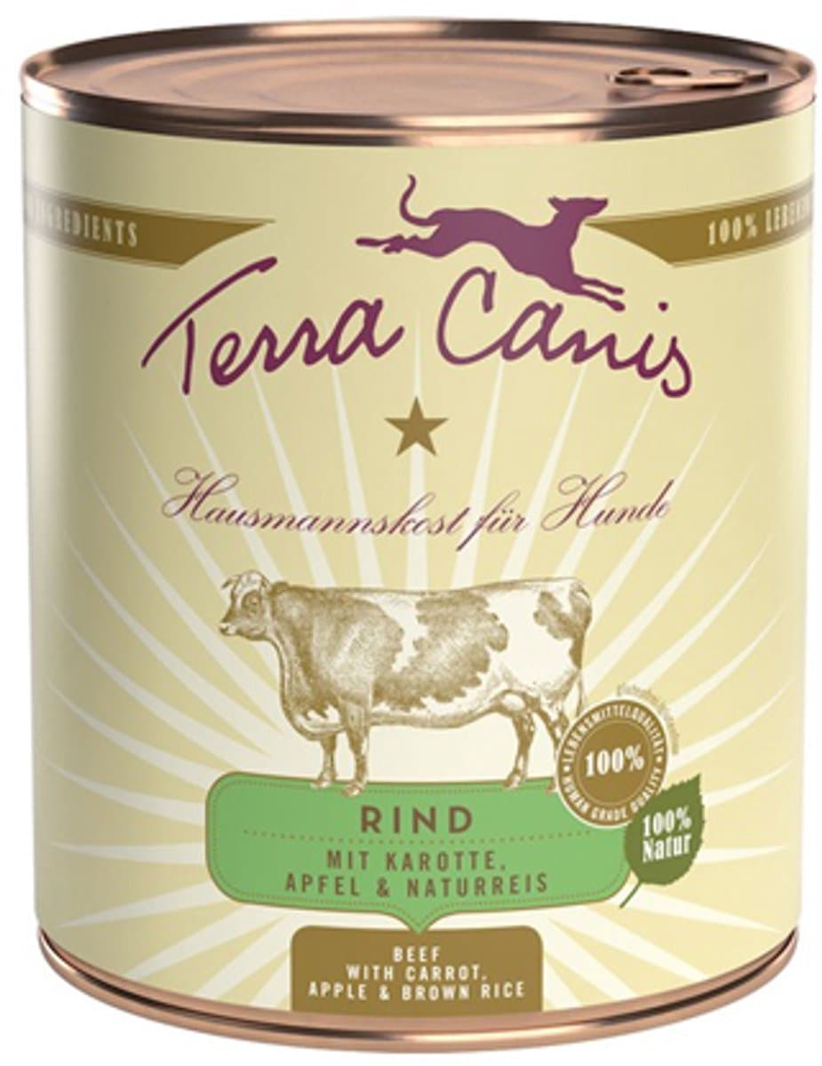 Terra Canis Classic Beef with Carrot - 6 x 800 gram