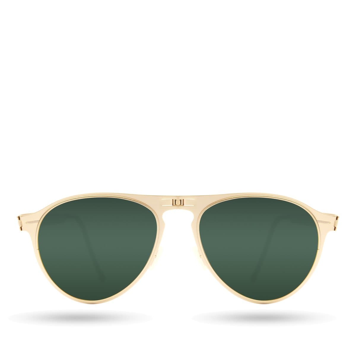 ROAV EARHART - Opvouwbare zonnebril – Polariserend UV400 - Brush Gold - G15 glazen