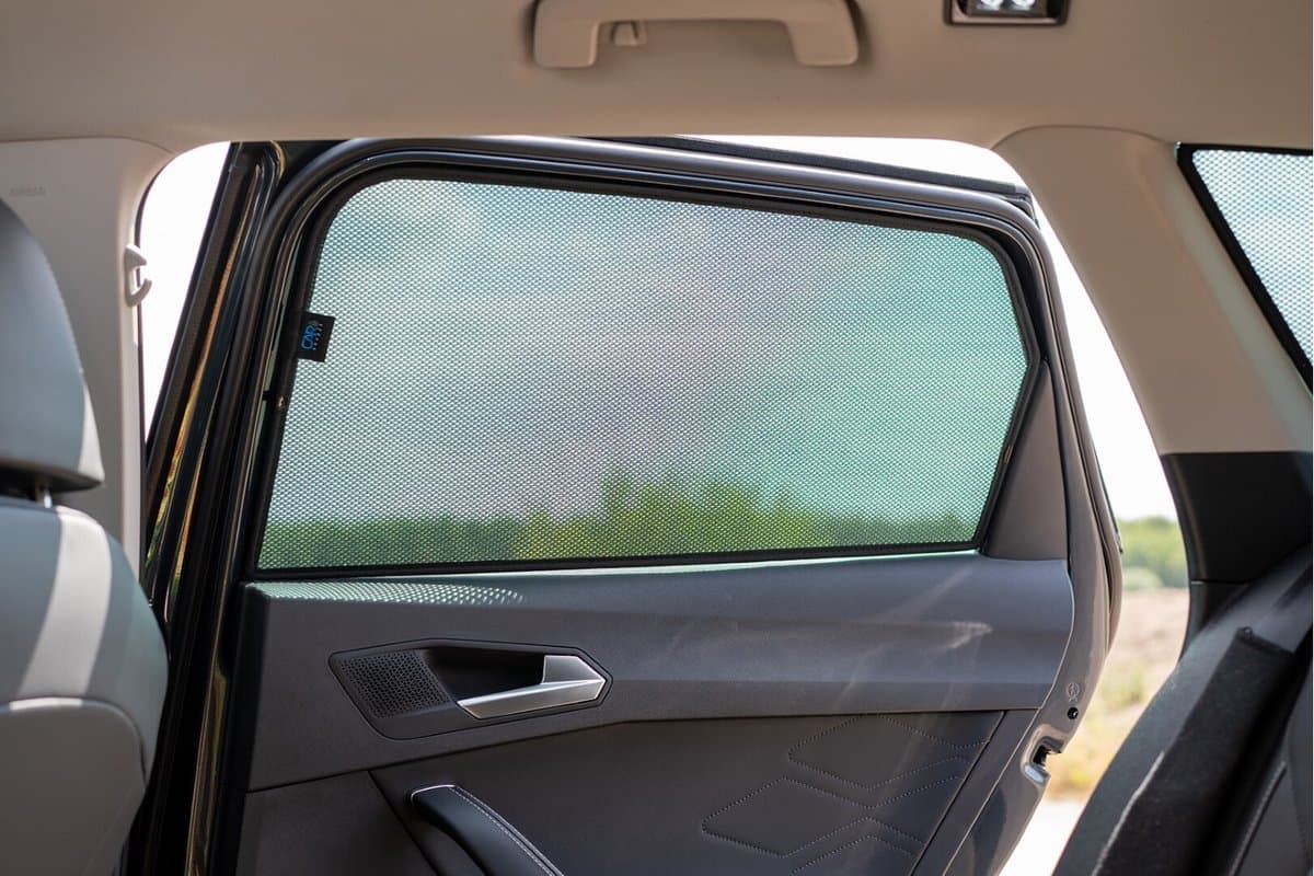 Zonneschermen geschikt voor Audi Q3 (F3) 2018-heden Car Shades - achterportieren