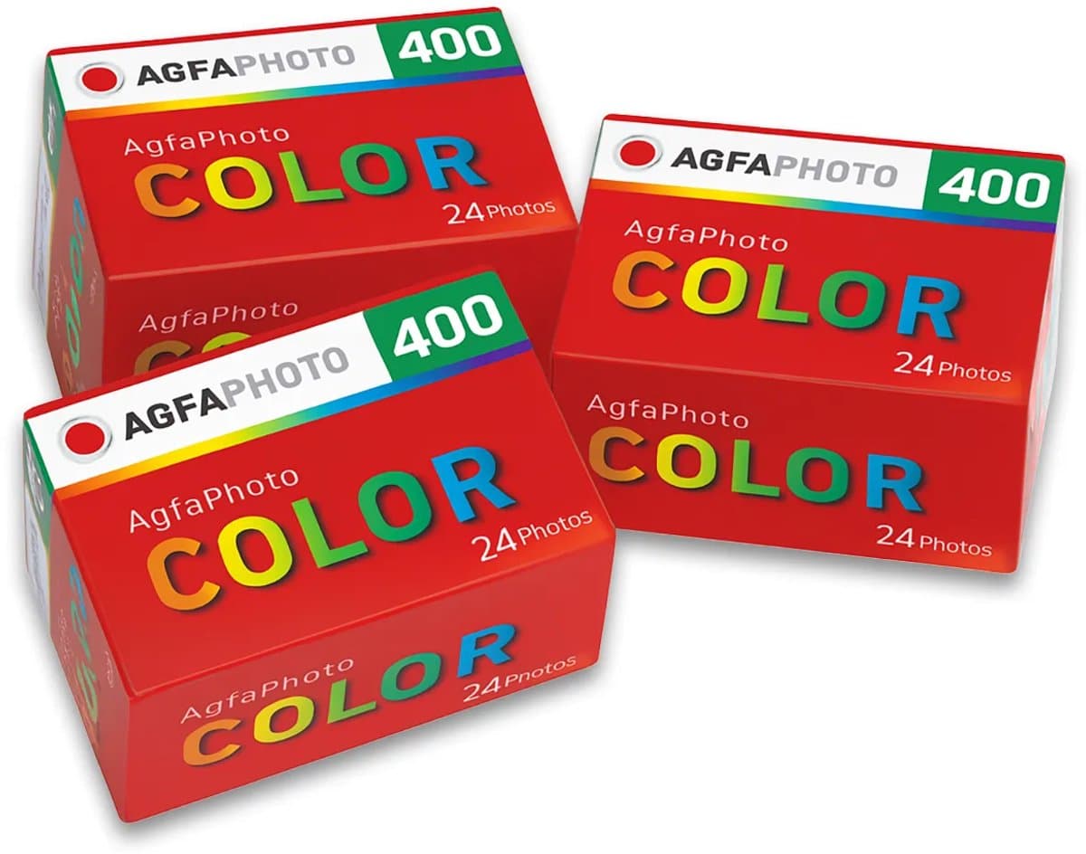 AgfaPhoto Color 400 135mm 24 foto’s 3-Pack Fotorolletjes