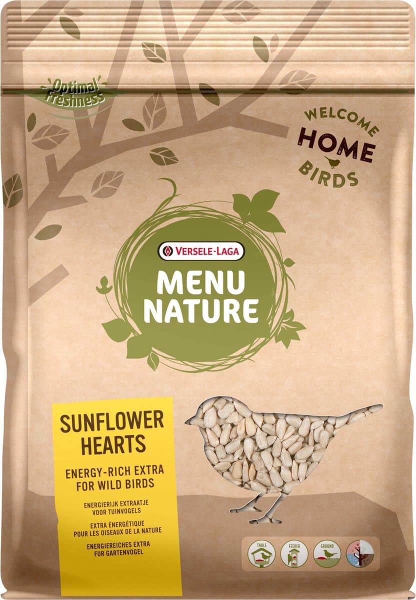 Versele-Laga Menu Nature Zonnebloemhart - Voer - 750 g