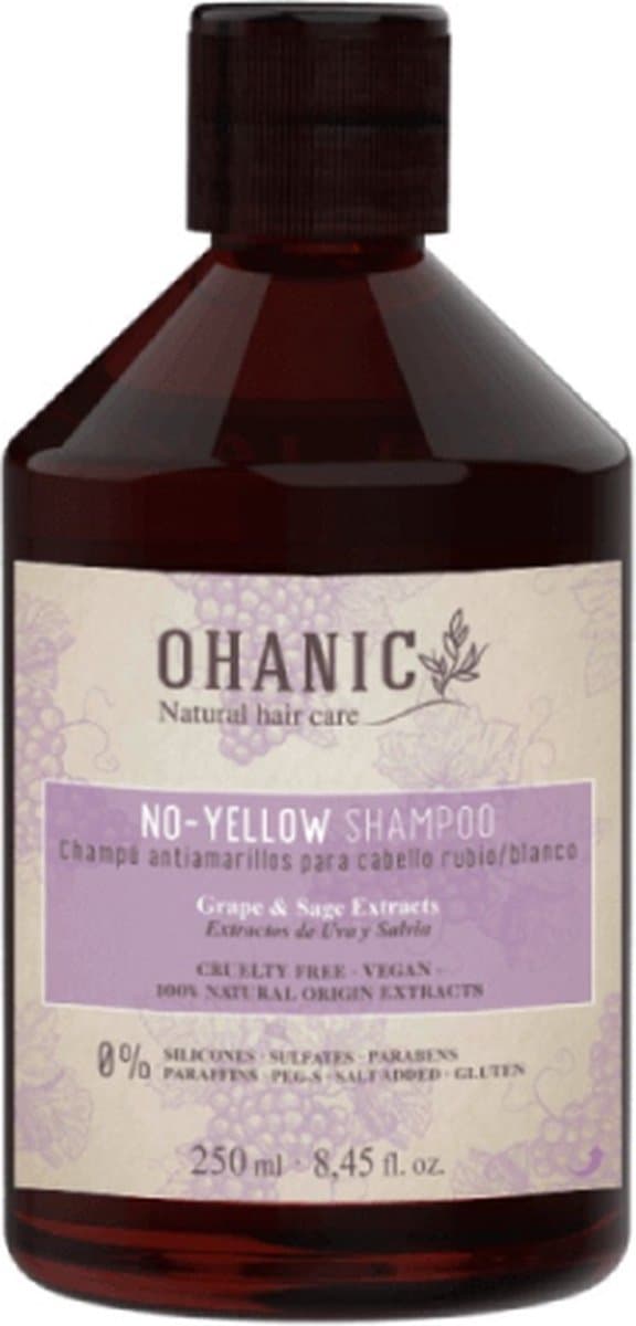 OHANIC No-Yellow Shampoo 250ml