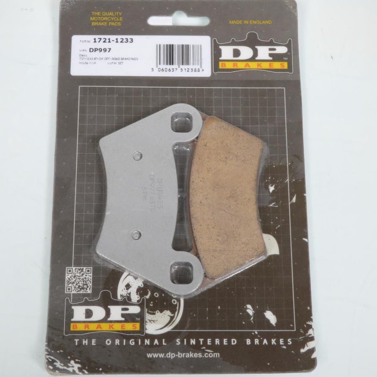 remblok dp remmen voor quad polaris 800 ranger crew rgr 4x4 2010 tot 2011 arg / ard nieuw