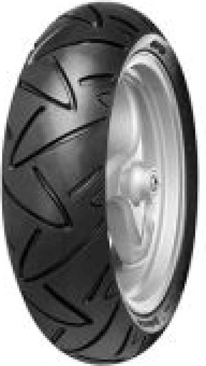 Pneu 130-90-10 Continental pour Scooter Gilera 50 Stalker 2005 à 2011 Neuf