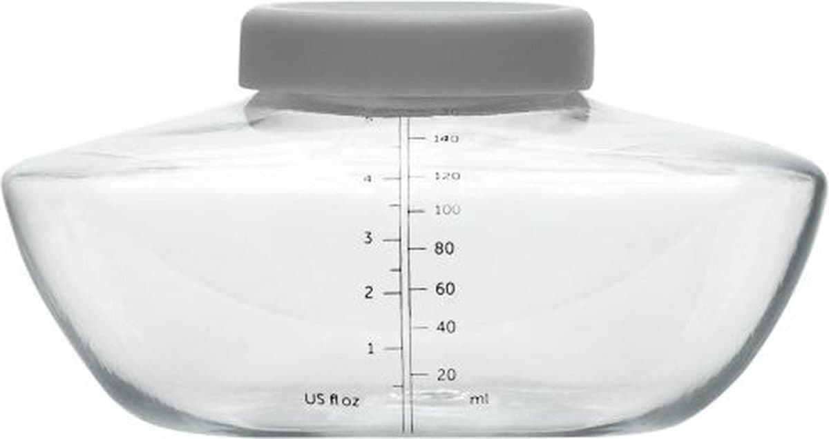 Elvie Pump Moedermelkflesjes Bewaarflesjes - BPA-vrij - 150ml - 3 Flessen & 3 Deksels