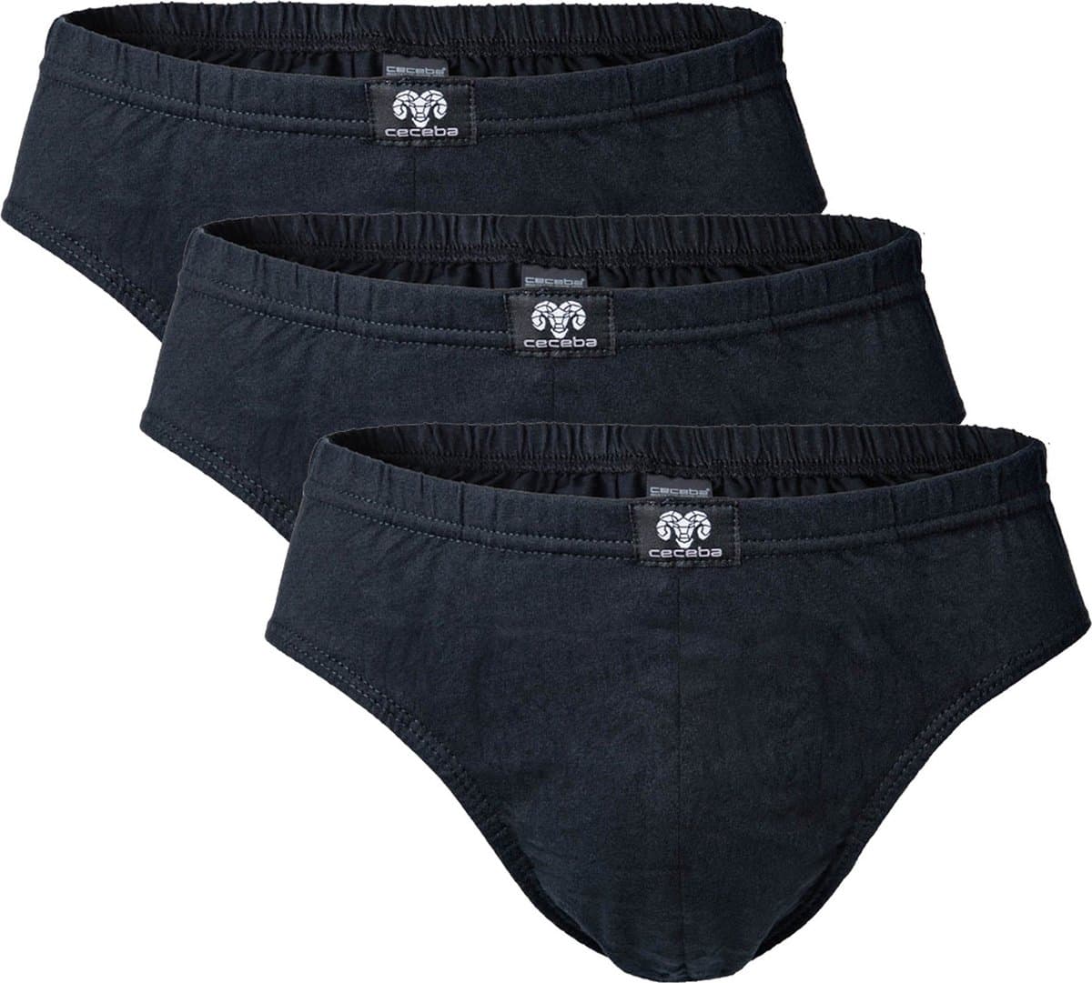 CECEBA Daytona Herenslip - 3-pack Multipack - Zwart