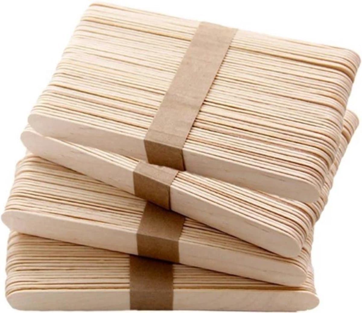 Scoby - Knutselstokjes - Lollystokjes - Houten Stokjes - Craft Sticks - 11,5 cm - Naturel