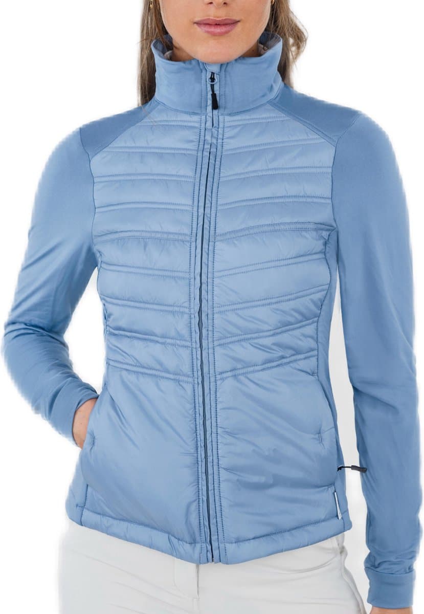 Func Factory dames Hybride Sportjasje Ease faded blue maat 38