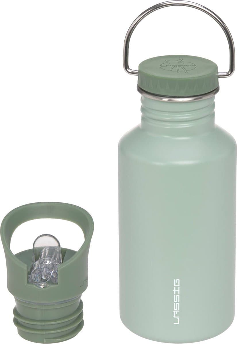 Lässig Drinkfles RVS Green